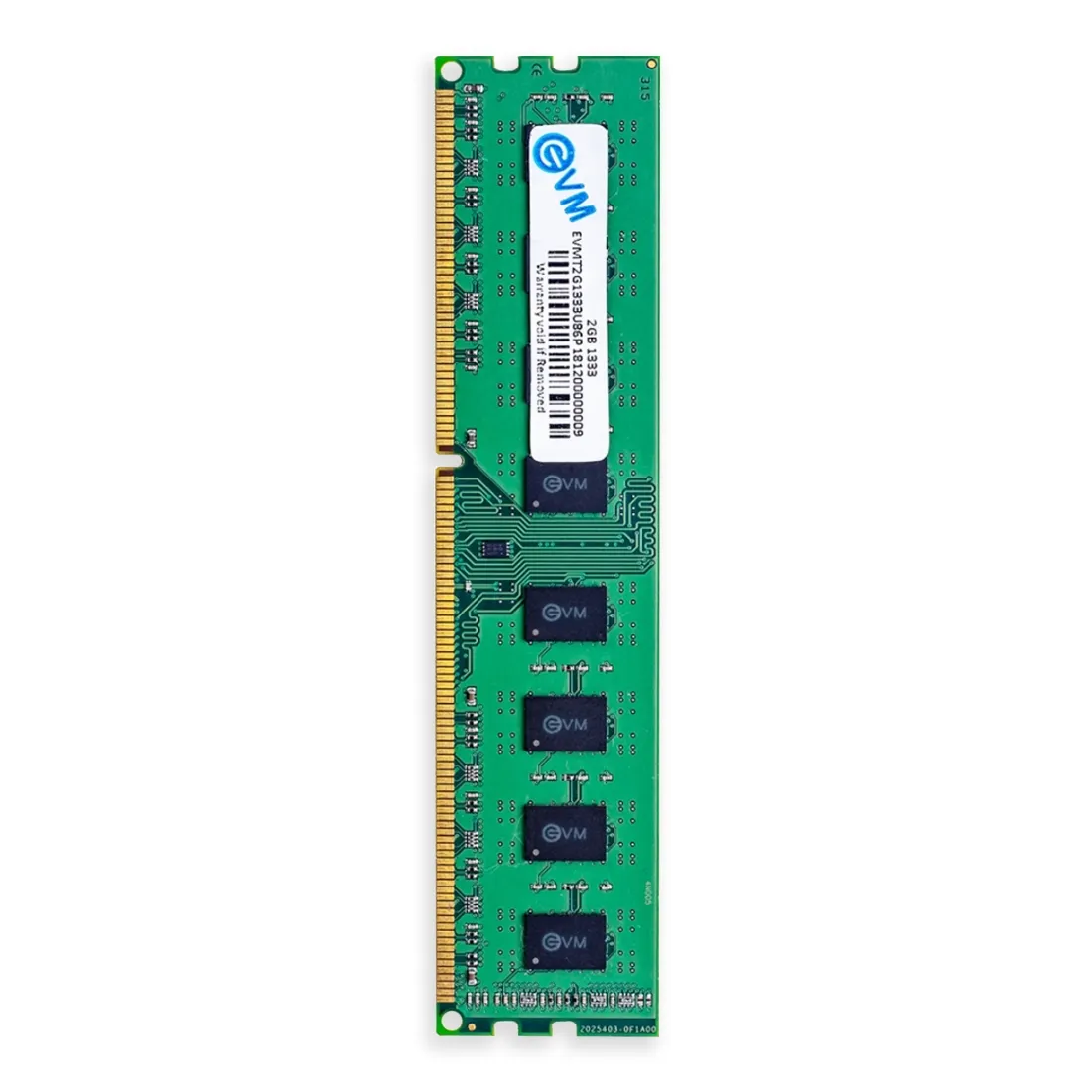 EVM Desktop Ram 2GB DDR3 1333Mhz view 2